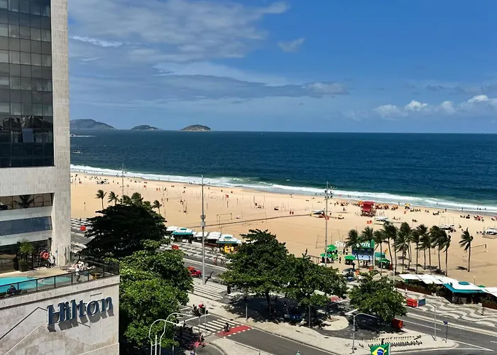 Copacabana Leme Studio - With A Beautiful Ocean View - 10Th Floor - Up To 3 Guests Rio de Janeiro